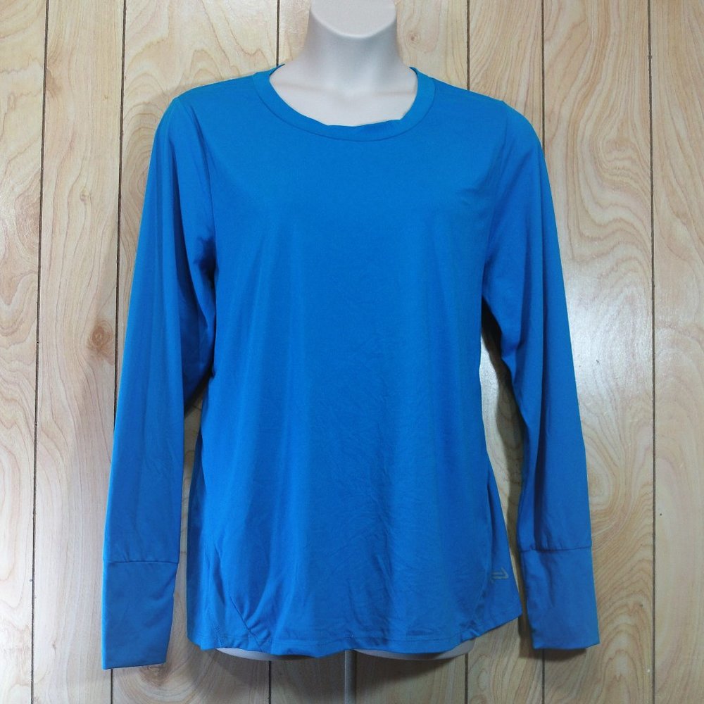 Nola Bright Blue Active Long Sleeve Tee